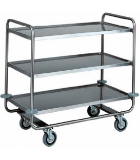 Carrello di servizio in acciaio inox CA1431