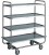 Carrello di servizio in acciaio inox CA1433