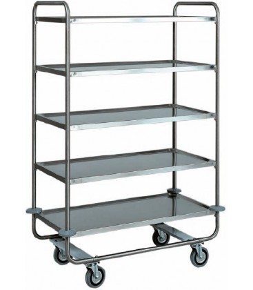 Carrello di servizio in acciaio inox CA1433
