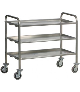 Carrello di servizio in acciaio inox CA1395P