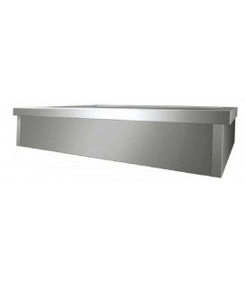 Vasca inox bagnomaria da incasso VBC211