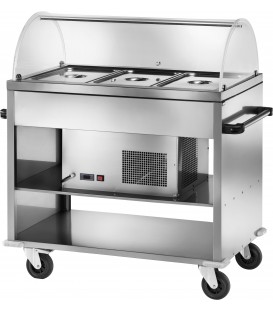 Carrello espositore refrigerato CAR2780