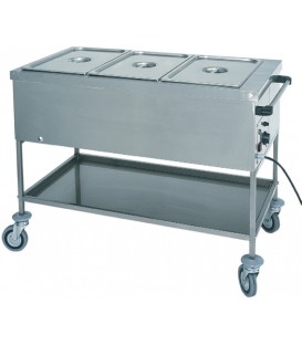 Carrello termico con resistenza a secco CTS1757