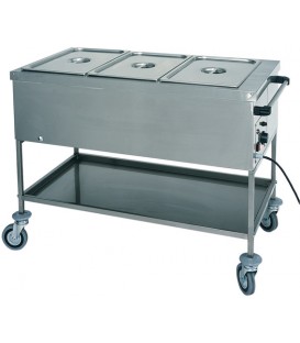 Carrello termico con resistenza a secco CTS1757