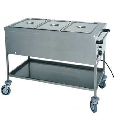 Carrello termico con resistenza a secco CTS1757