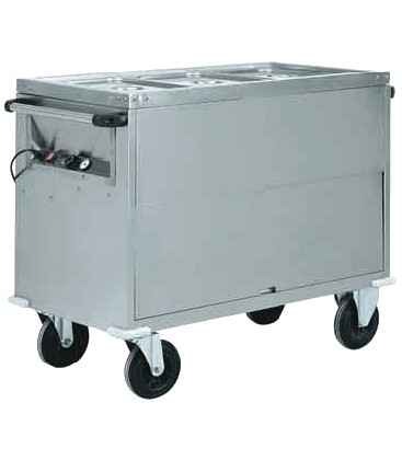 Carrello termico armadiato a bagnomaria CT1766
