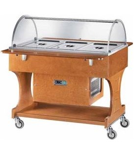 Carrello refrigerato portavivande CLR2788