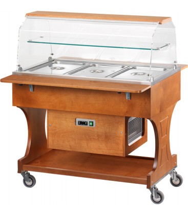 Carrello refrigerato portavivande CLR2782