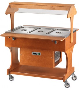 Carrello refrigerato portavivande CLR2786