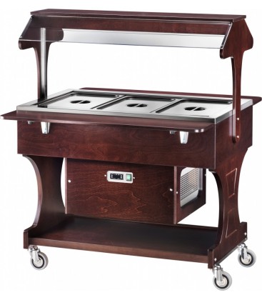 Carrello refrigerato portavivande CLR2786W