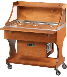 Carrello refrigerato portavivande CLR2784