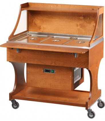 Carrello refrigerato portavivande CLR2784