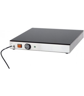 Piano caldo inox con piano in vetro temperato PVC460