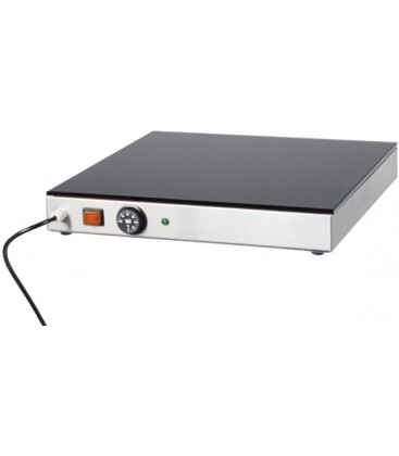 Piano caldo inox con piano in vetro temperato PVC460
