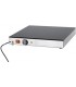 Piano caldo inox con piano in vetro temperato PVC4765