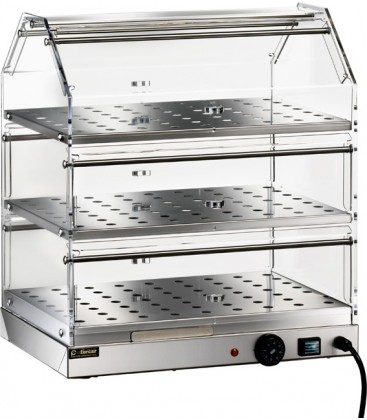 Vetrina bar riscaldata a 3 piani VBR4783
