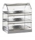 Vetrina bar neutra a 3 piani VBN4753