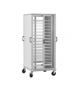 Carrello portapiatti armadiato CG1439A