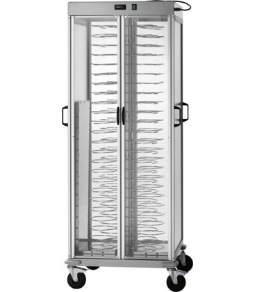 Carrello portapiatti armadiato riscaldato CA1440AC