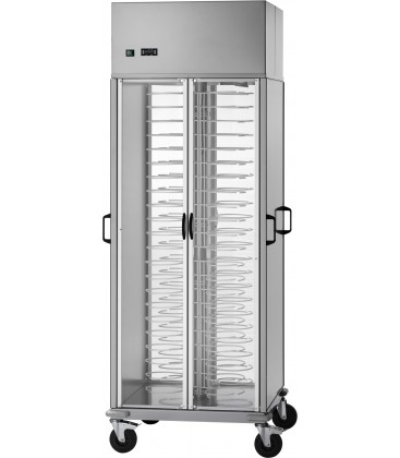 Carrello portapiatti armadiato refrigerato CA1439R