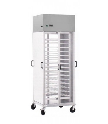 Carrello portapiatti armadiato refrigerato CG1439R