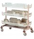 Carrello scolapiatti e bicchieri CA603