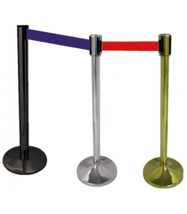 Asta dorata delimita corsie con nastro blu ACF5190DB