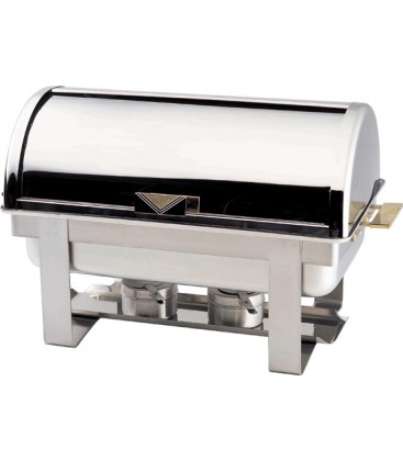 Chafing dish con coperchio roll top CD9801