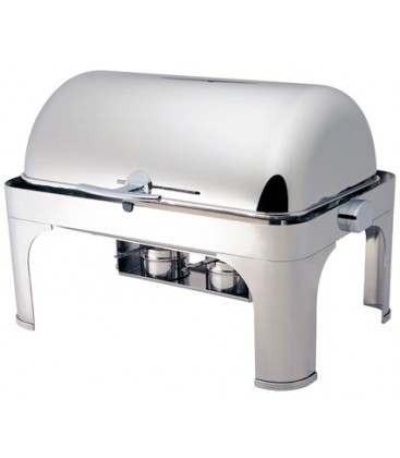 Chafing dish con coperchio roll top 180° CD6502