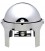Chafing dish tondo con coperchio roll top 180° CD6504