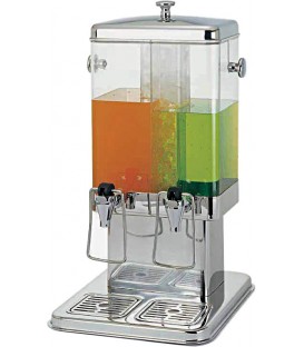 Distributore per bevande doppio 5+5Lt DS10402