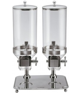 Distributore cereali doppio 8+8Lt DC10302