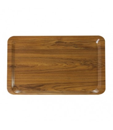 Vassoio gastronorm in laminato colore teak AV4585