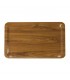 Vassoio gastronorm in laminato colore teak AV4585