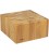 Ceppo per macelleria + sgabello in legno di acacia spessore 25cm CCL2544