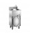 Lavamani inox su mobile con porta a battente LM48M