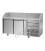 Tavolo refrigerato pizza GN1/1 con 2 porte, 3 cassetti neutri  e piano in granito mod PZ02EKOC3
