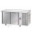 Tavolo refrigerato GN1/1 a temperatura normale con 2 porte, senza piano di lavoro mod TF02EKOSP