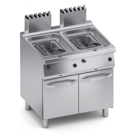 FRIGGITRICE GAS 1 MODULO 12+12 lt. MOD C2GFG1012