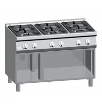 CUCINA GAS 6 FUOCHI POTENZIATA + VANO MOD K7GCU15VVP