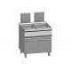 FRIGGITRICE GAS 1/2 MODULO 15 lt. CON COMANDI ELETTRONICI MOD K7GFE0515