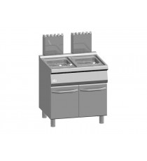 FRIGGITRICE GAS 1/2 MODULO 15 lt. CON COMANDI ELETTRONICI MOD K7GFE0515