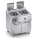 FRIGGITRICE GAS 1 MODULO 15+15 lt. MOD K7GFG1015