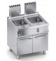 FRIGGITRICE GAS 1 MODULO 15+15 lt. CON COMANDI ELETTRONICI MOD K7GFE1015