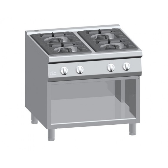 CUCINA GAS 4 FUOCHI POTENZIATA + VANO MOD K9GCU10VVP
