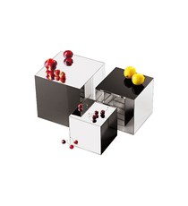 Specchio acrilico, cubo