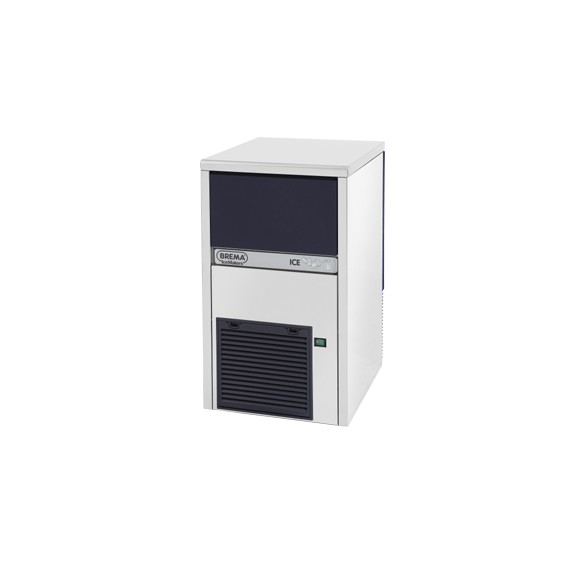 Produttore di Ghiaccio a cubetti cavi con contenitore incorporato - Sistema a palette MOD IMF 28
