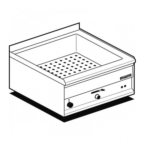 BAGNOMARIA MONOFASE Vasca per GN 1/1 15h