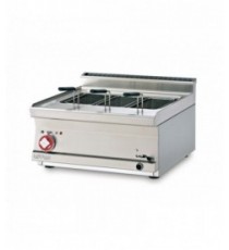 CUOCIPASTA TRIFASE LT. 25 Vasca cm. 51x31x22h (per GN 1/1) Rubinetto scarico