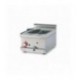 CUOCIPASTA A GAS CAPACITA' LT. 13 Vasca cm. 31x33,5x18h (per GN 2/3) Rubinetto scarico